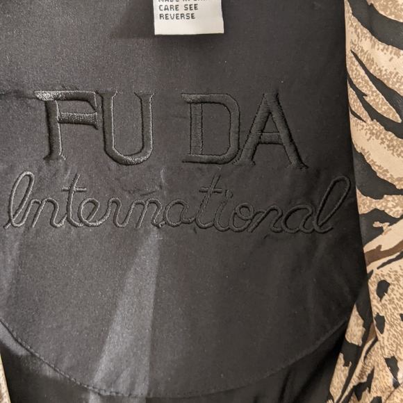 Vtg Fuda Int'l Silk Jacket - Picture 4 of 4